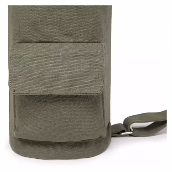 Bolsa de alça ajustável bolsa portátil para yoga pilates com bolsos de armazenamento multifuncionais, bolsa para tapete de ioga, centro de malha para academia em casa Esg15185