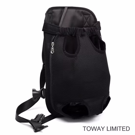 Mochila de rede para suprimentos para cães Bolsa frontal para animais de estimação
