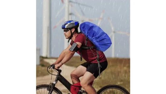 Mochila à prova d'água capa de chuva para (20L-80L) alça de fivela cruzada antiderrapante, portátil compacto ultraleve, para caminhadas, acampamento, ciclismo, ao ar livre, viagens Wbb12973