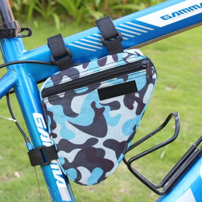 Mochila de viagem unissex com tubo superior esportivo triangular à prova d'água